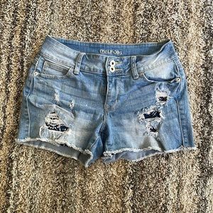 Denim Shorts from Maurices. Size 1/2 (sizes closer to a 2)